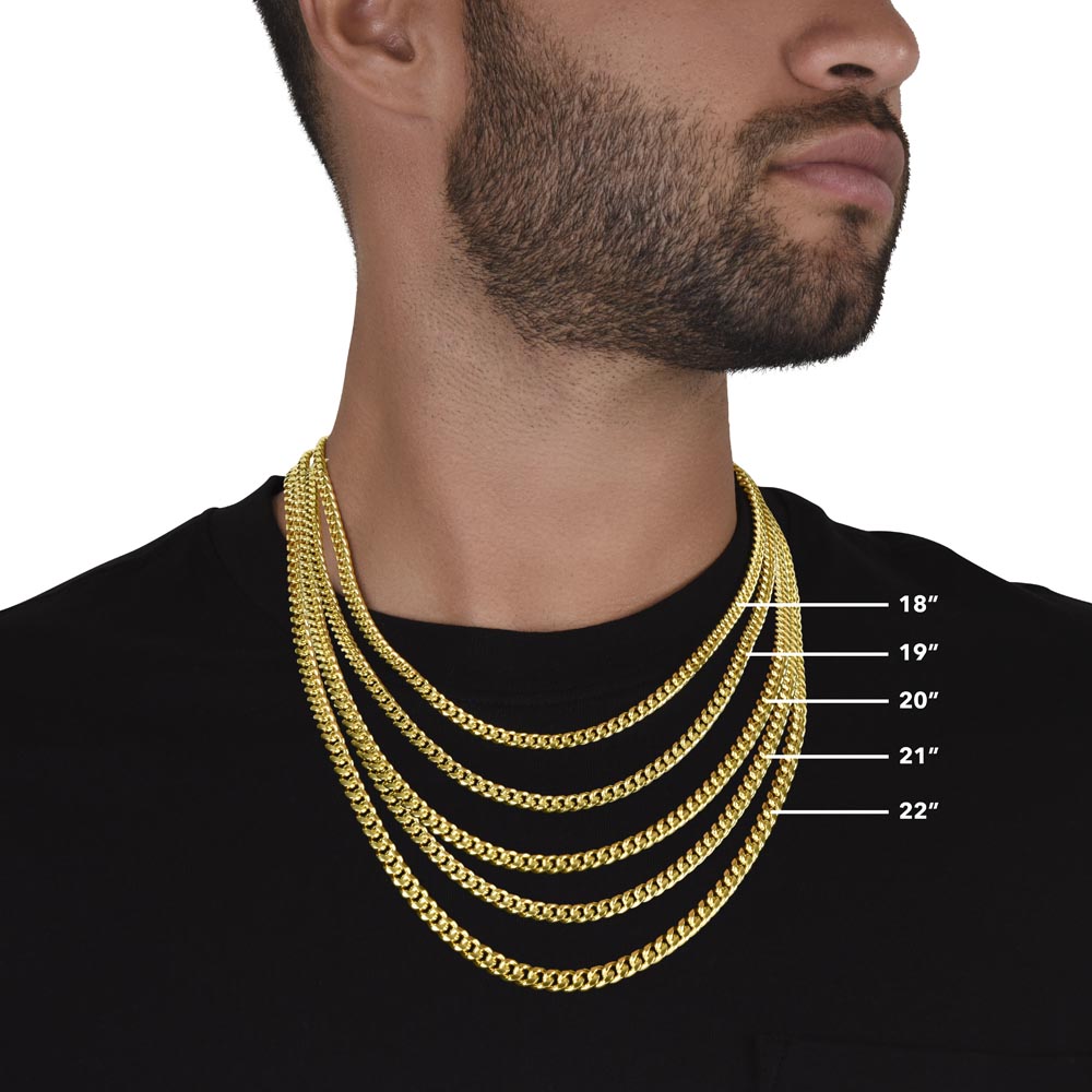 Greatest Catch Of My Life - Cuban Link Chain Set