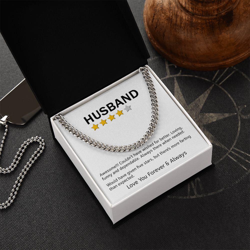 Husband Rating - Cuban Link Chain Set2