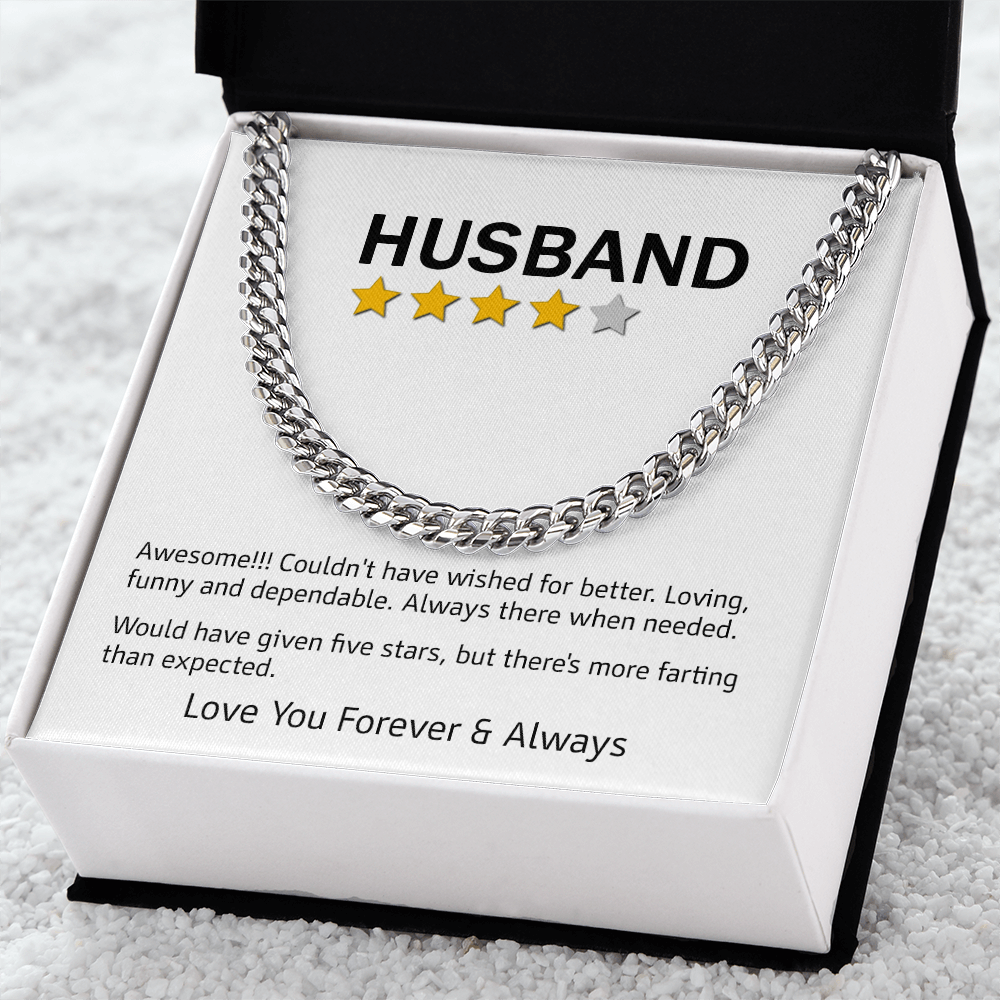 Husband Rating - Cuban Link Chain Set2