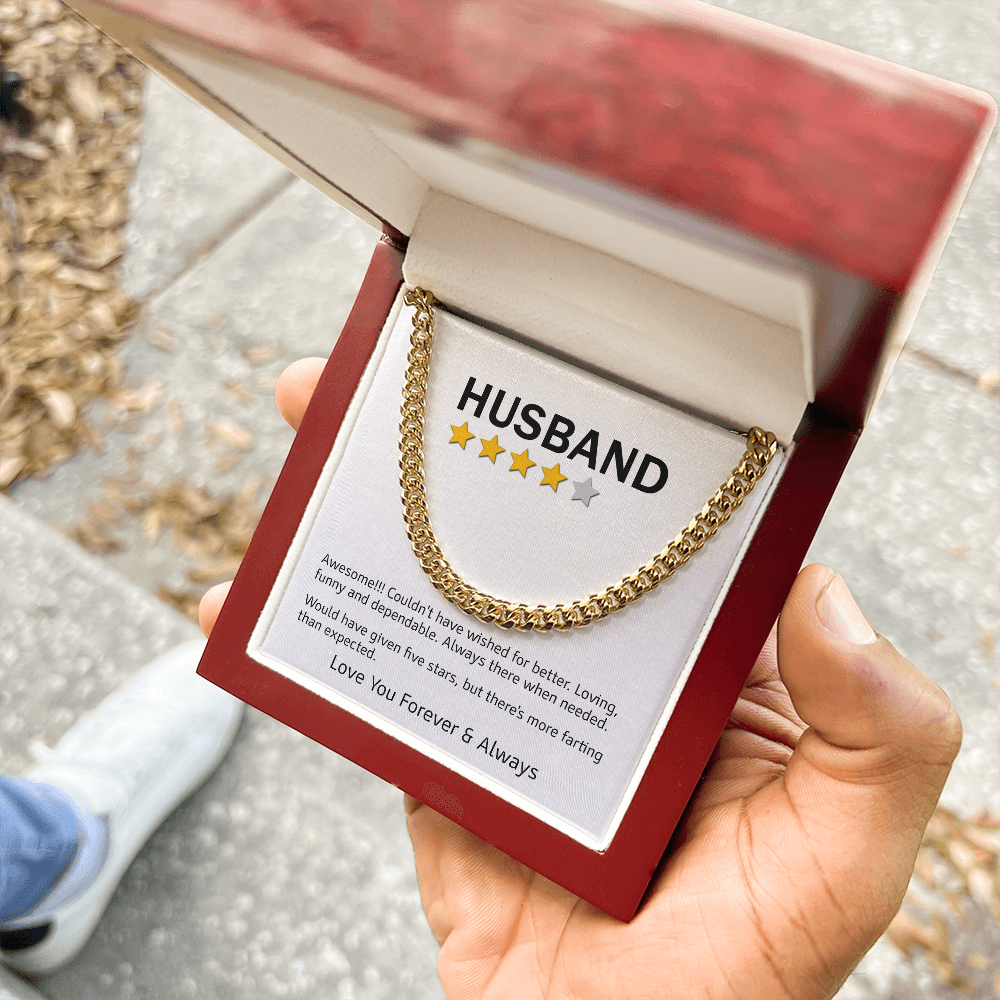 Husband Rating - Cuban Link Chain Set2