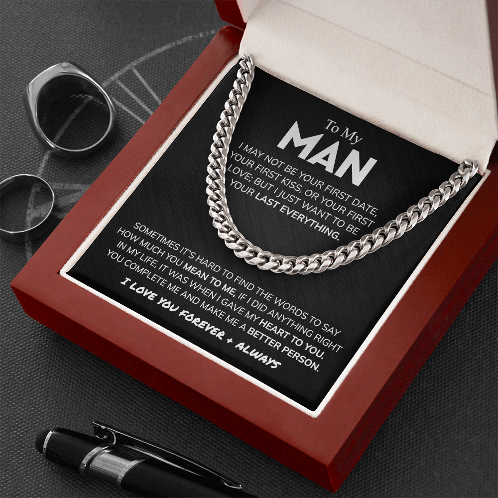 My Man - Last Everything - Cuban Link Chain