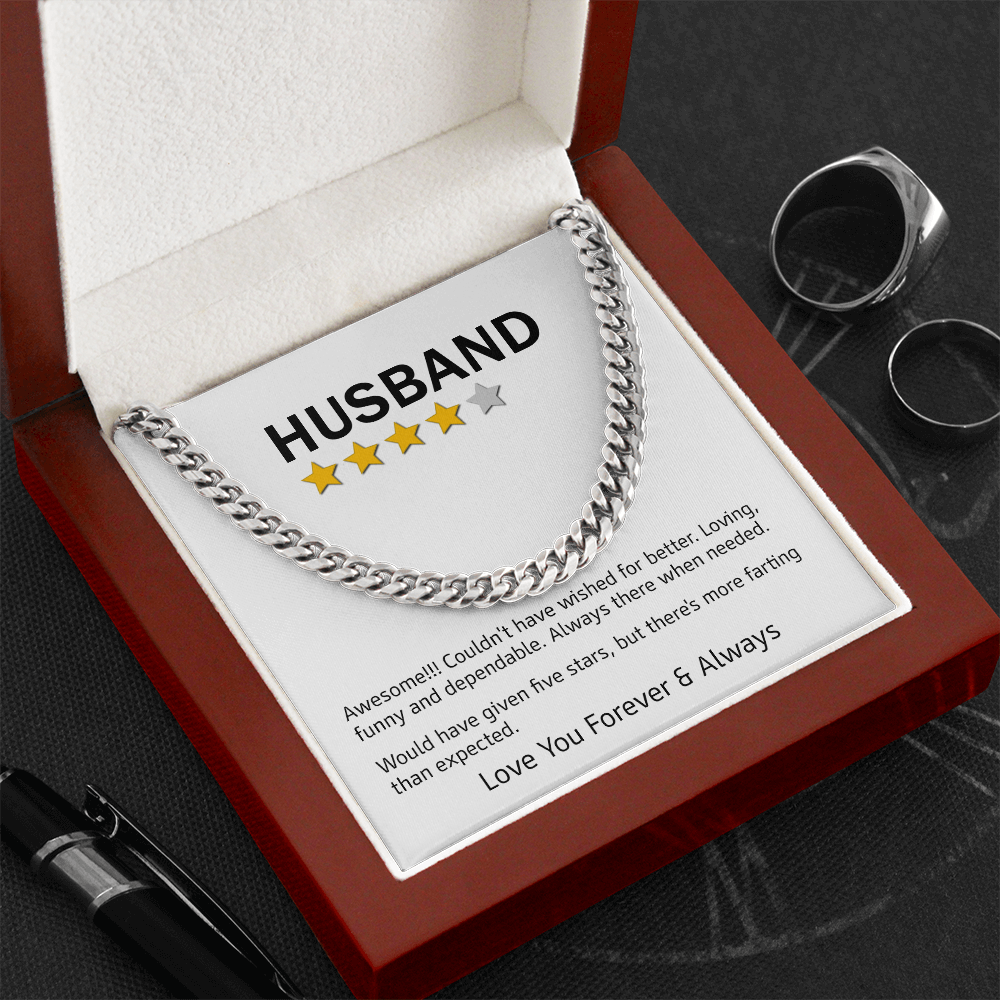 Husband Rating - Cuban Link Chain Set2